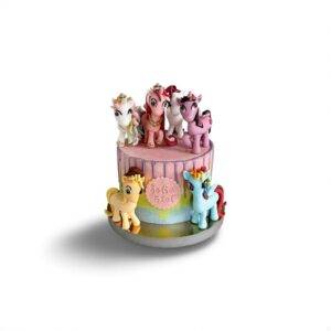 Tort z kucykami pony