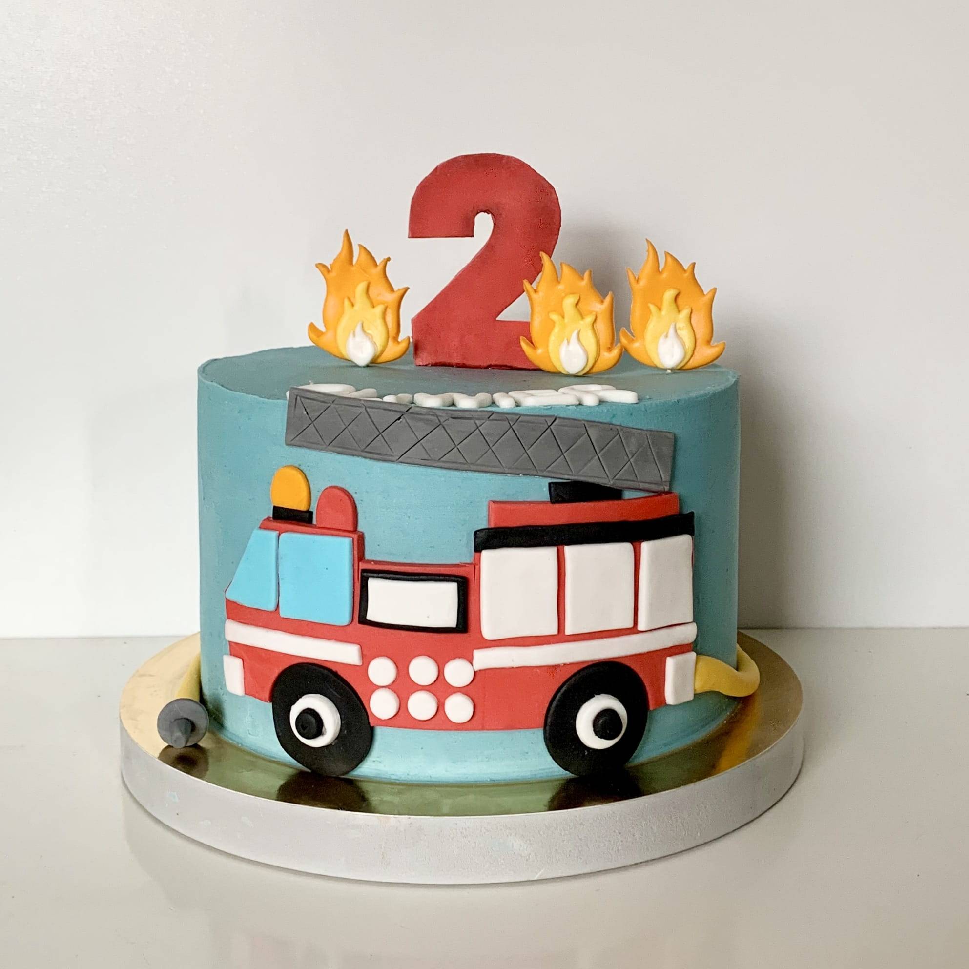 Tort wóz strażacki 1 Tort wóz strażacki