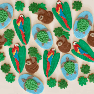 Ciasteczka dżungla safari