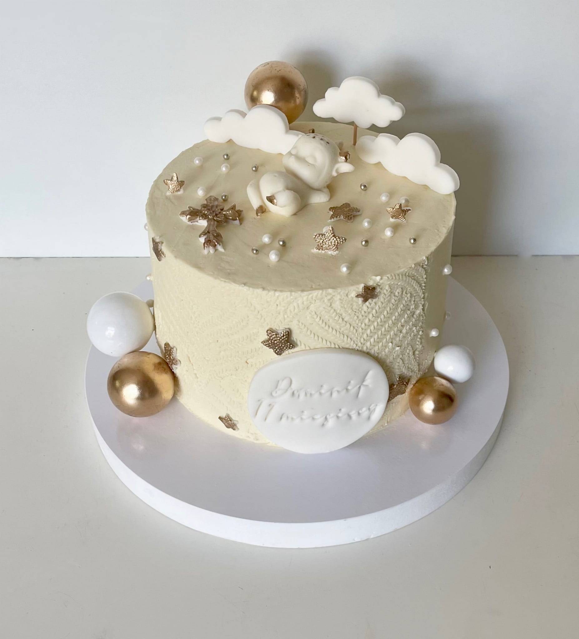 Tort na roczek 1 Tort na roczek