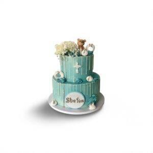 Tort na Chrzciny dla chłopca