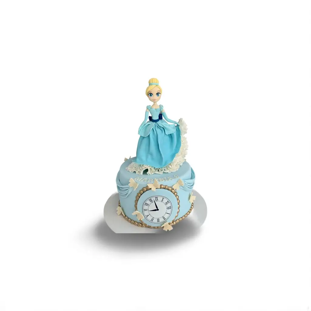 Tort Kopciuszek 1 Ręcznie robiony tort urodzinowy na zamówienie w Warszawie – dekoracyjny tort w różnych stylach, idealny na każdą okazję