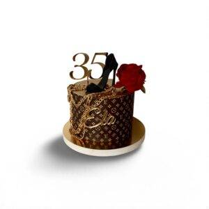 Tort na 35 urodziny Louis Vuitton