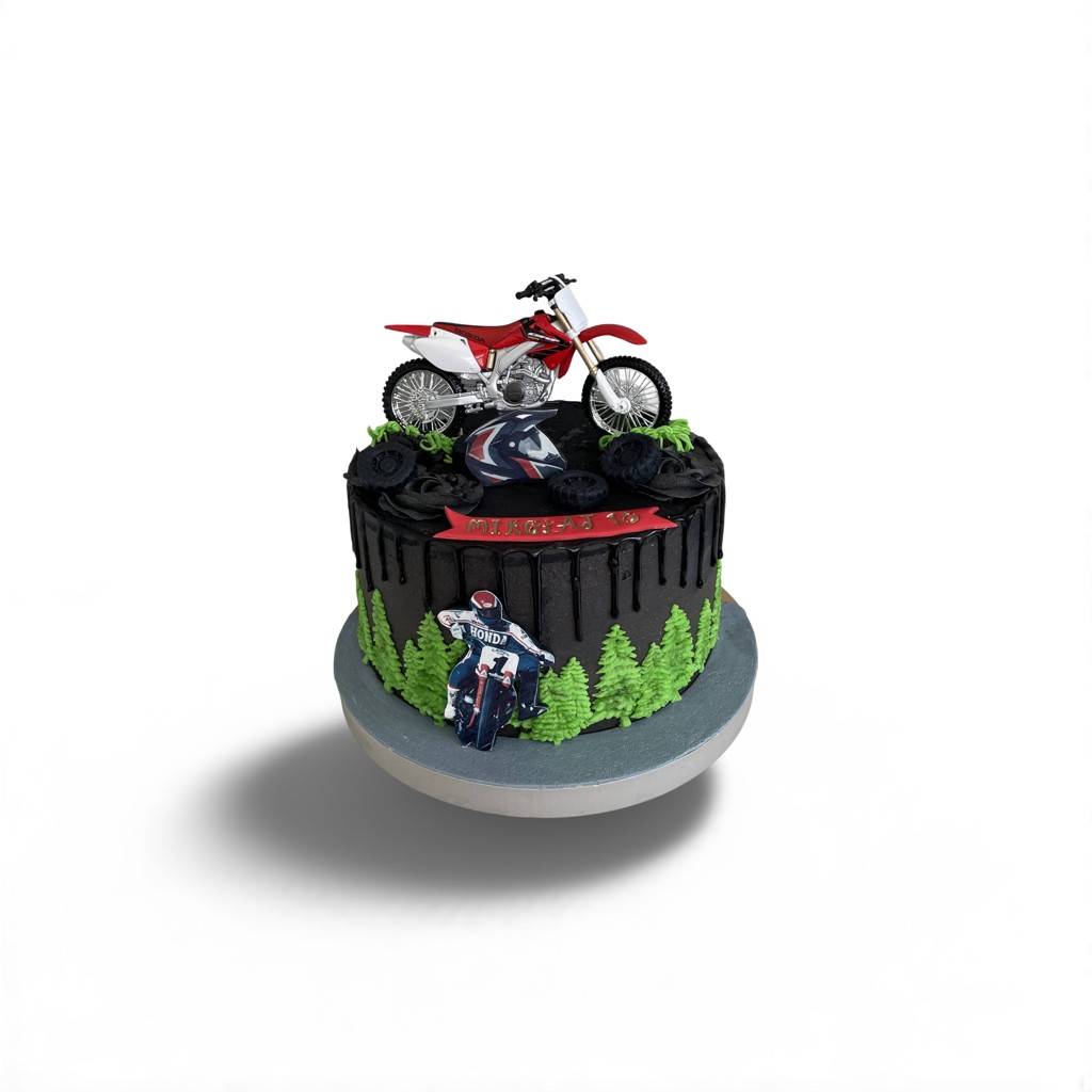 Tort motor Honda 1 Tort urodzinowy z cukierni w Warszawie – ręcznie wykonany, dekoracyjny wypiek na każdą okazję