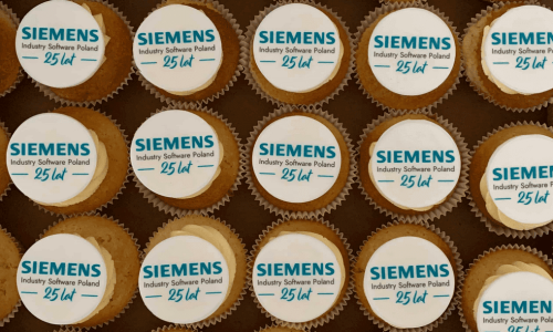 Muffinki z logo Simens