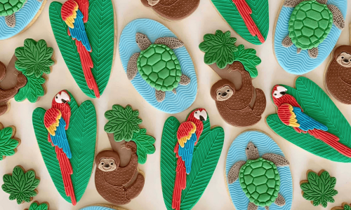 Ciasteczka dżungla safari
